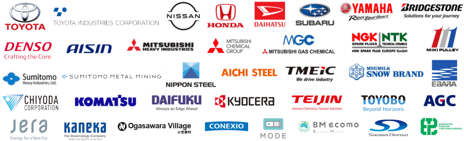 major User:Toyota,Nissan,Honda, mitsubishi & jera